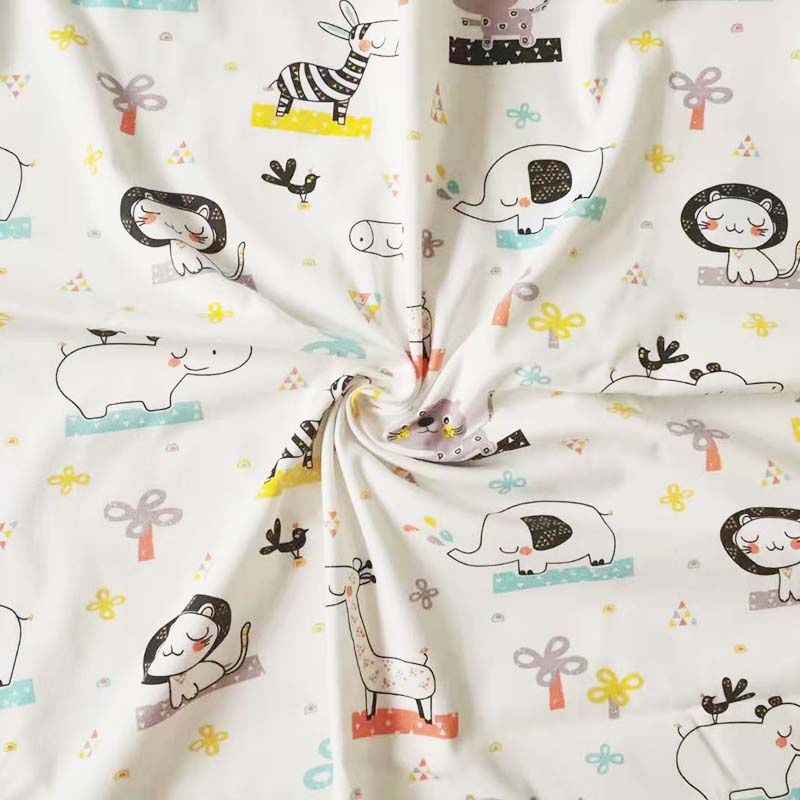 Baby Clothing Sewing - Tela Interlock de Algodón Puro de