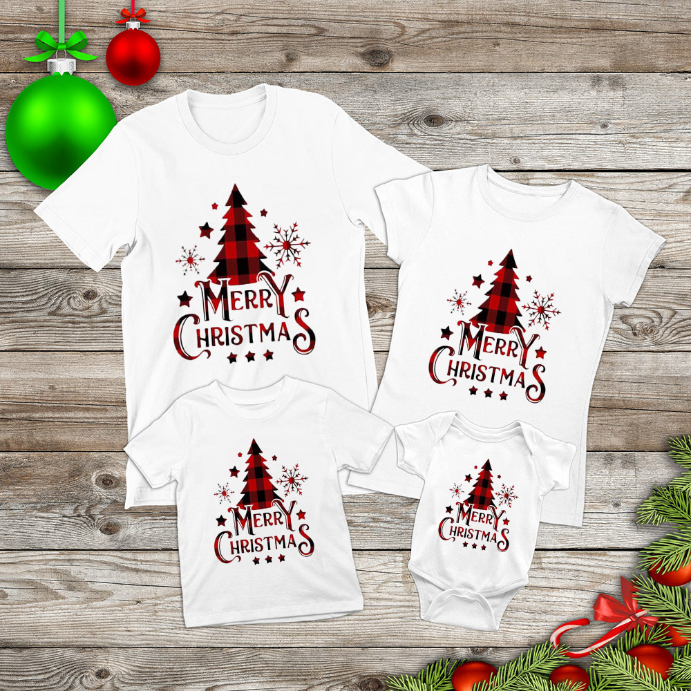 Baby Clothing Crochet - Conjuntos familiares de Navidad a juego,