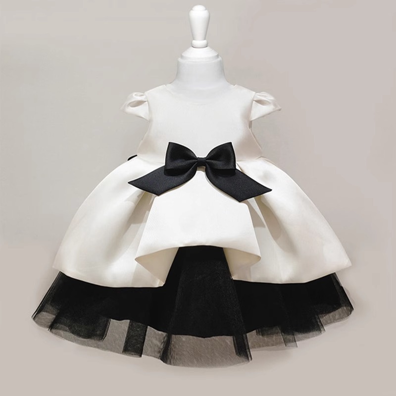 Baby Z Clothing - Vestido de Satén con Tutú para
