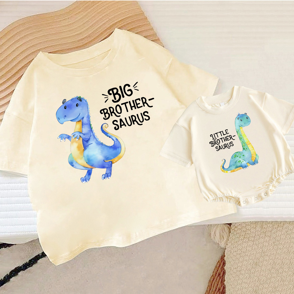 Baby Clothing Crochet - Traje a juego familiar con estampado