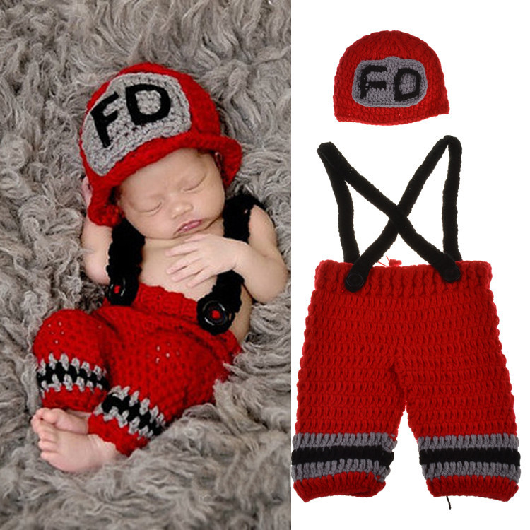 Baby Clothing Crochet - Ropa de fotografía para bebés recién