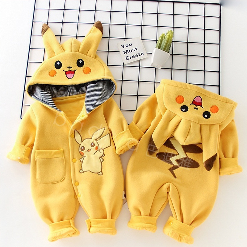 Baby Clothing Winter - Pijamas de Dibujos Animados de Pocket
