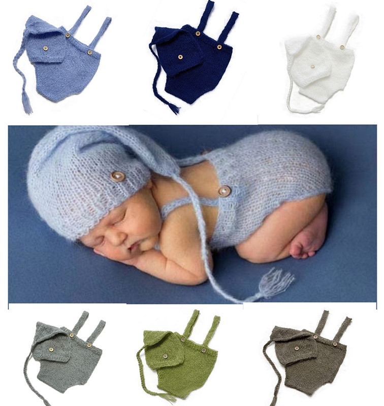 Baby Clothing Crochet - Conjunto de 2 unidades de traje