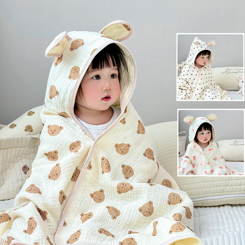 Toalla de baño para bebé, capa - Hooded Bath Towel reseña y precio
