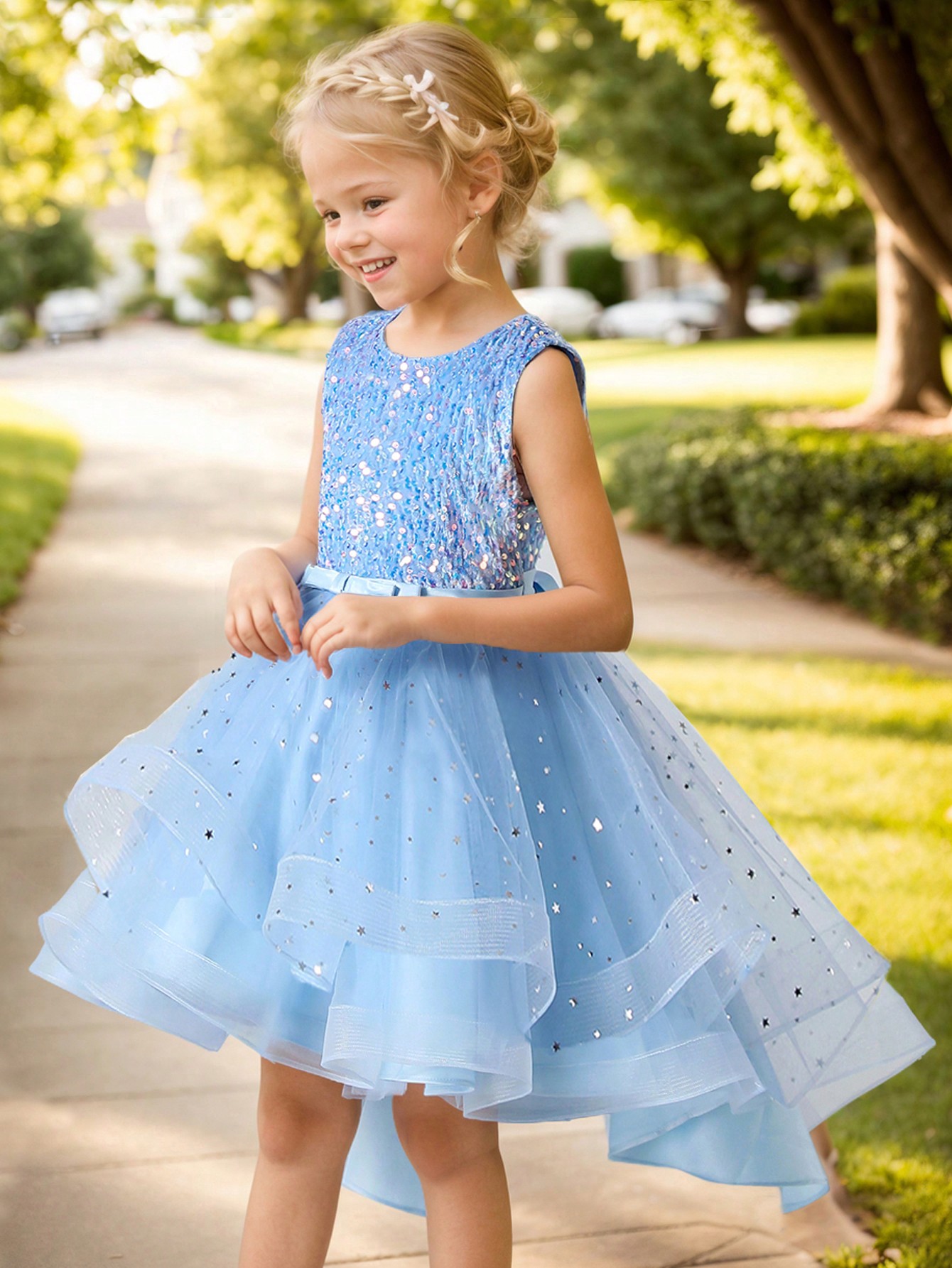 Vestido de Princesa con Lentej - Baby Z Clothing reseña y precio