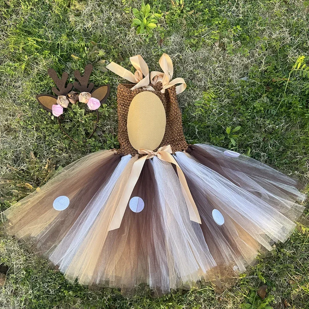 Vestido de tutú de ciervo para - Baby Z Clothing reseña y precio