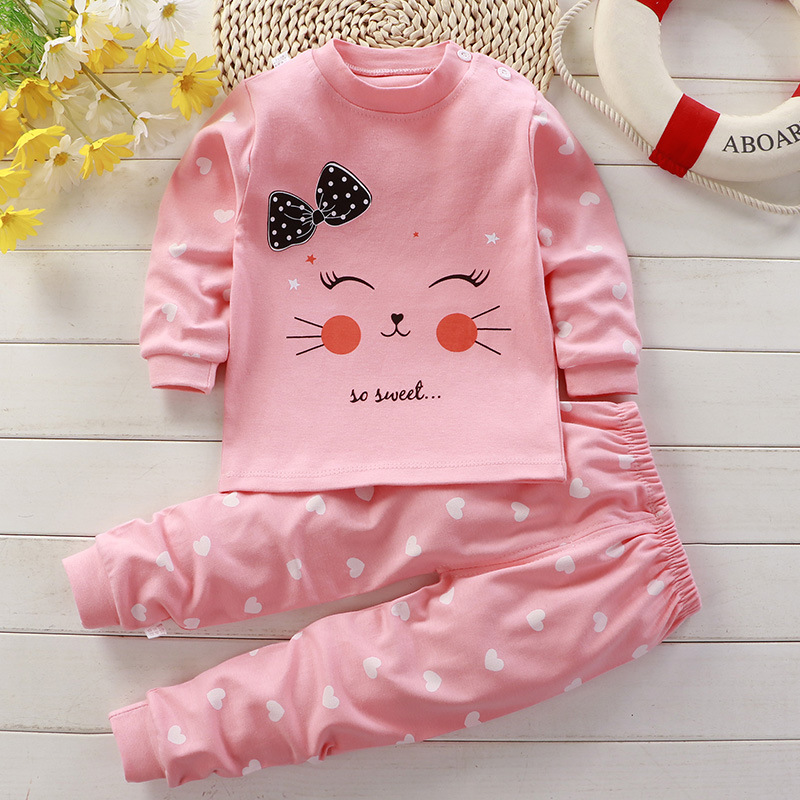 Pijamas de otoño para niñas y  - Baby Clothing For Sleep reseña y precio