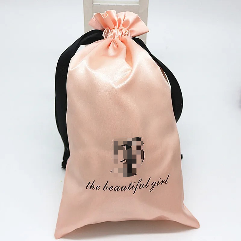 Bolsa de satén de seda rosa pa - Baby Clothing Event reseña y precio