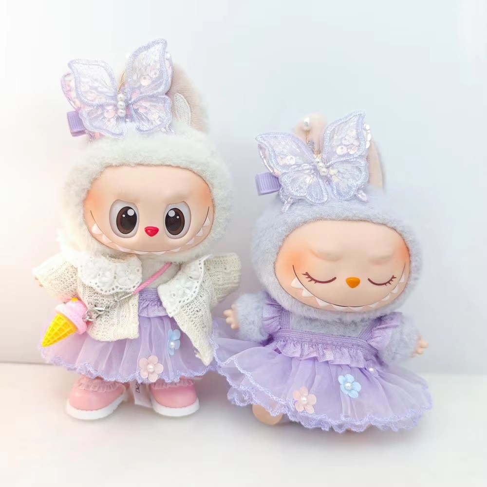Para 15-17 Cm Labubu V1 V2 V3  - Baby Clothing Crochet reseña y precio