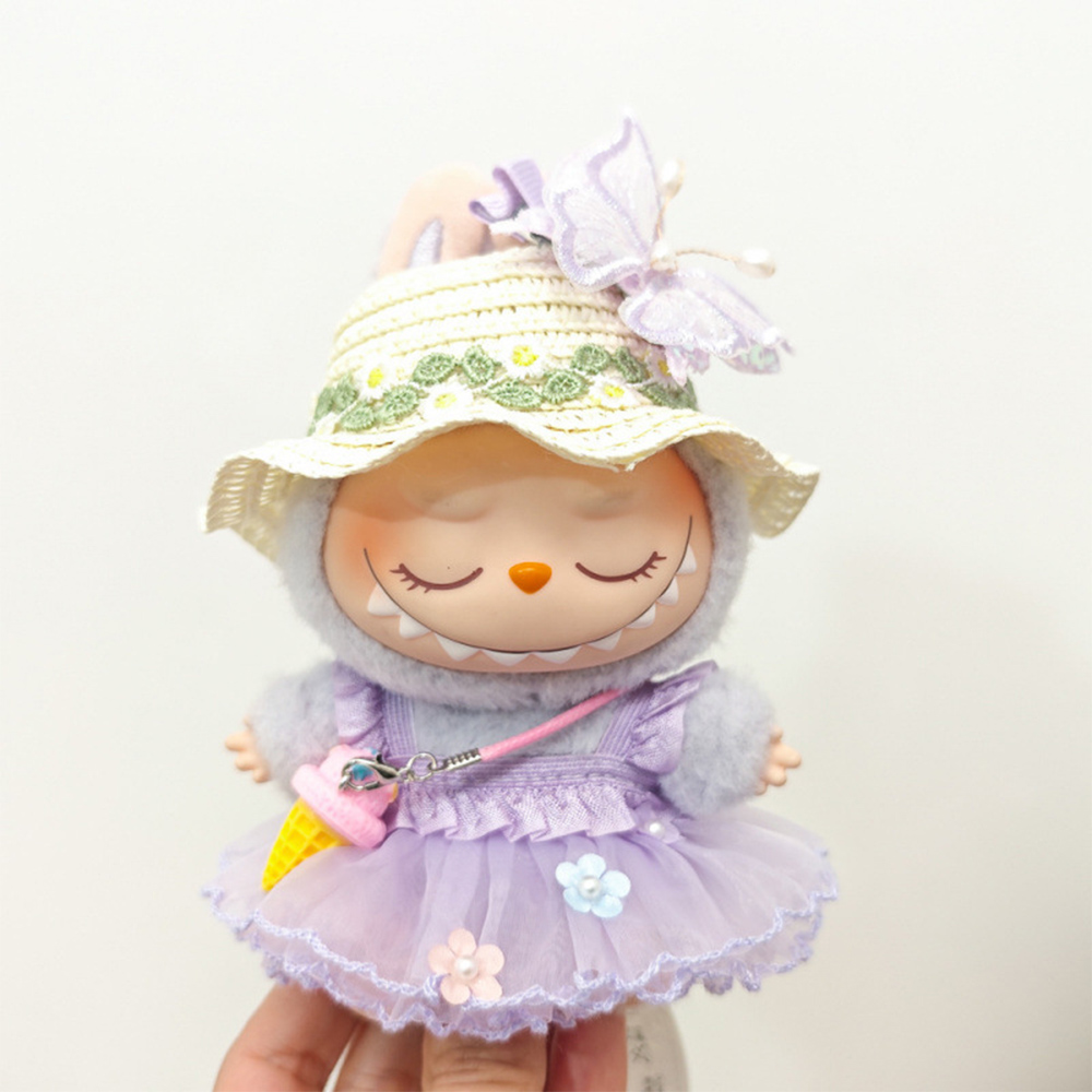 Para 15-17 Cm Labubu V1 V2 V3  - Baby Clothing Crochet reseña y precio