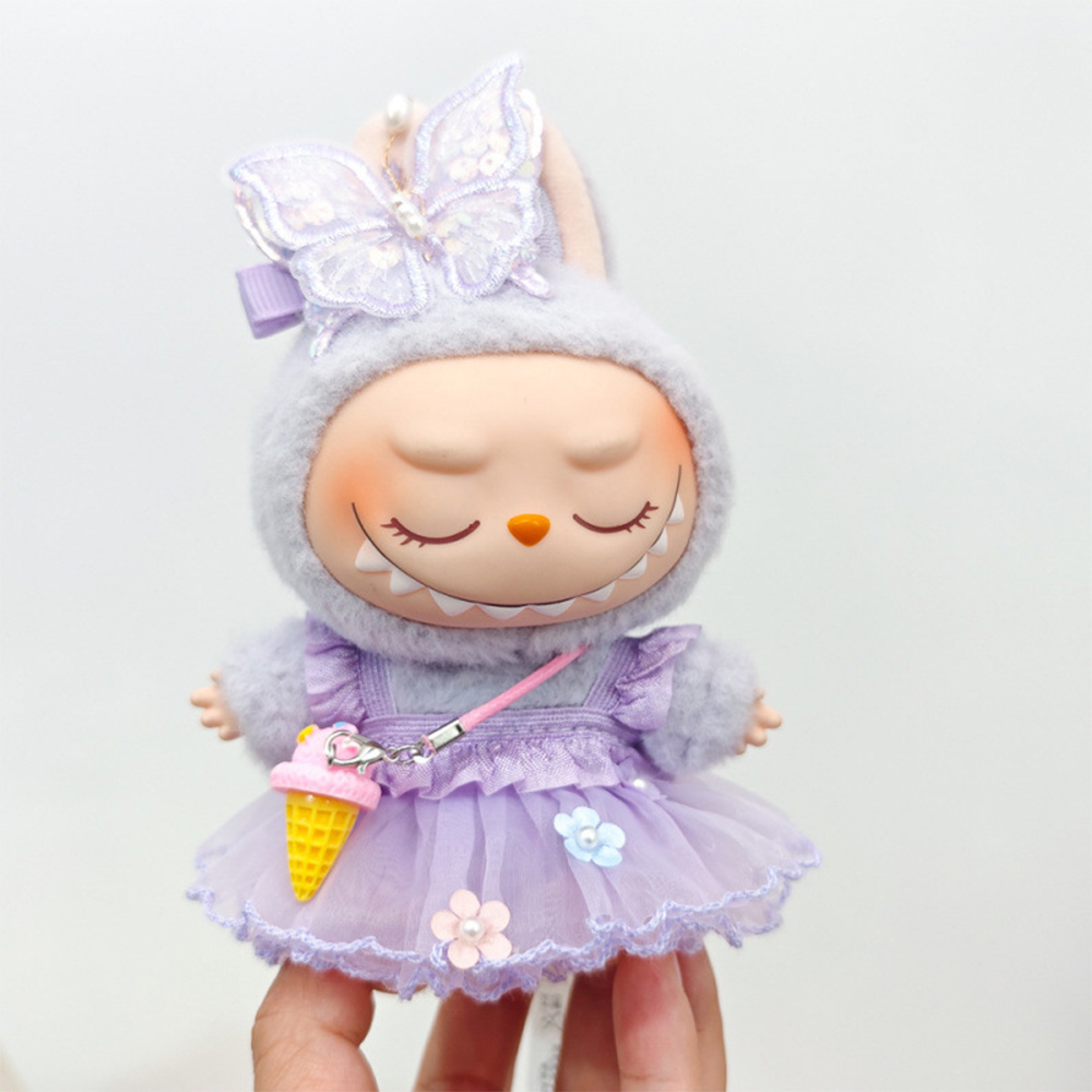 Para 15-17 Cm Labubu V1 V2 V3  - Baby Clothing Crochet reseña y precio