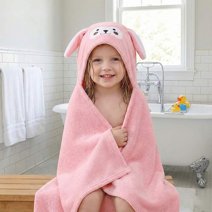 Toalla de baño con capucha súp - Hooded Bath Towel reseña y precio