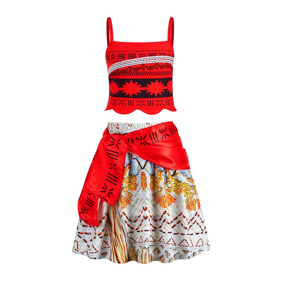 Disfraz de Vaiana para bebé pe - Baby Z Clothing reseña y precio